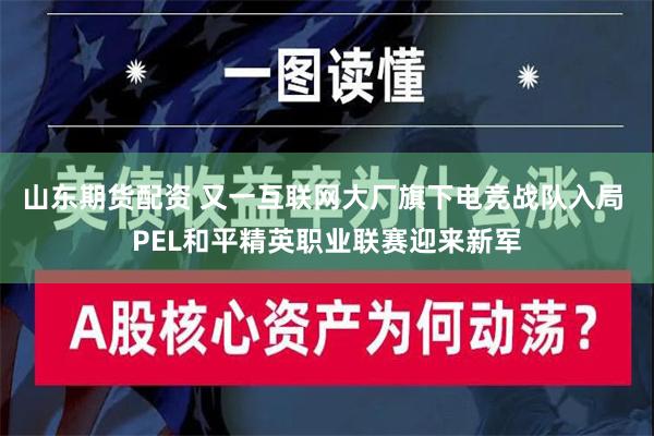 山东期货配资 又一互联网大厂旗下电竞战队入局 PEL和平精英职业联赛迎来新军