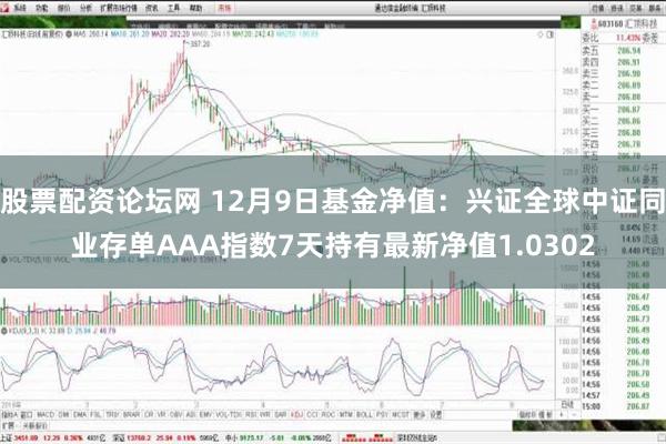 股票配资论坛网 12月9日基金净值：兴证全球中证同业存单AAA指数7天持有最新净值1.0302